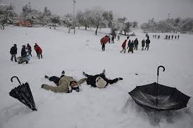Además, las carreteras a saltillo y nuevo laredo fueron cerradas por la caída de nieve. Nieve En Jerusalem Unidos Con Israel