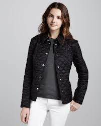 Burberry Kencott Heritage Quilted Jacket Quilted Jacket Black Quilted Jacket Coats Jackets Women