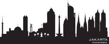 Black And White Skyline Clipart Royalty Free Silhouette Of Jakarta Skyline Clip Art Vector Images Illustrations Istock Silhouette Illustration City Silhouette City Skyline Silhouette