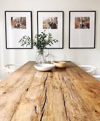 Simple Natural Dining Room Styling Rustic Dining Room House Interior Home Decor