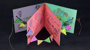 You can find the old template on my website and do your. Diy Birthday Card Handmade Happy Birthday Card Making Step By Step Youtube