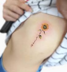 Minimalist Sunflower Tattoo C Tattoo Artist Tattoodesigns Sunflower Tattoos Trendy Tattoos Sunflower Tattoo