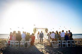 Pin By Dream Beach Wedding San Dieg On Canopies By Dream Beach Wedding San Diego Mission Beach Beach Wedding Planning Dream Beach Wedding