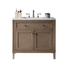 All cabinet interiors and exteriors are sealed with moisture and uv resistant finishes. James Martin Vanities 305 V36 Www 3clw Chicago Build Com
