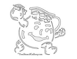 Kool Aid Man Stencil In 2020 Kool Aid Man Kool Aid Stencils