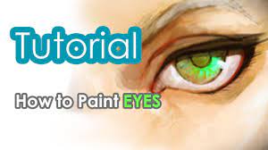 How To Draw Eyes In Photoshop - Youtube