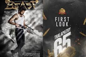 South superstar vijay movie thalapathy 65 beast movie first look released poster goes viral on social media. M0whyaeqdirmom