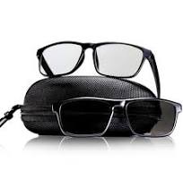 Lentes de sol polarizados, lentes de visión de tatuaje y marco extra con  lente polarizada lineal UV380 semitransparente que aumenta la claridad en  luz ...