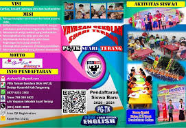 Ciri warga sekolah yang sejahtera. Suari Terang School Photos Facebook