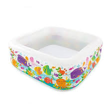 Sebagai contoh ukuran kolam renang yang kita buat adalah 3m x 7m dengan kedalaman 1,4m, maka galian kolam renang adalah 3,6m x 7,6m dengan kedalaman 1,65m. Intex 57471np Kolam Renang Anak Uk 159 X 159 X 50 Cm Terbaru Agustus 2021 Harga Murah Kualitas Terjamin Blibli