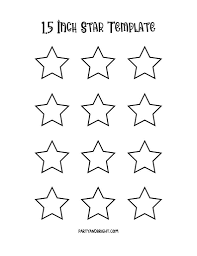 Create letters in stencils outlines for tattoos. Star Template Printables Large Small Star Stencils Party Bright