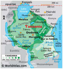 United republic of tanzania ˌtænzəˈniːə или tænˈzeɪniə. Tanzania Maps Facts World Atlas