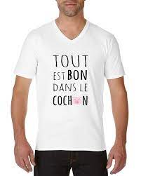 Graduation film of iris alexandre (2011). T Shirt Col V Bio Homme Tout Est Bon Dans Le Cochon Tshirtdefou