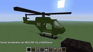 How to build a small helicopter tutorialthis episode of minecraft build tutorial is focused on a quick, simple and easy, small helicopter vehicle. Helicopter Minecraft Project Minecraft Minecraft Houses Minecraft Projects