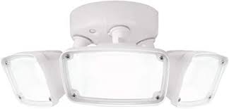 This dual head motion security light turns on automatically when someone approaches your property. Amazon Com Eave Mount Security Lights