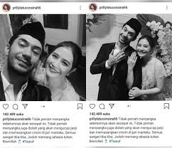 Terbaru, prilly berhasil menyita perhatian lewat unggahan teranyarnya di instagram. Heboh Reza Rahadian Dan Prilly Latuconsina Tiba Tiba Dikabarkan Akan Segera Menikah Bermartabat Com