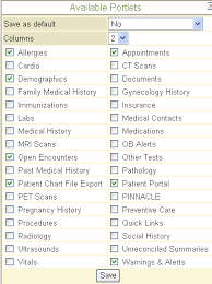 Patient Summary Interactive Chart Tab Product Documentation