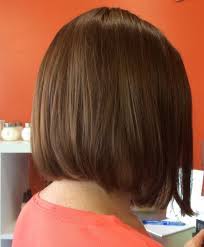 Angled Forward Bob With No Layers Dark Blonde With A Hint Of Warm Hairsalonbarrie Angledforwardbob Haircolou Short Hair Styles Hair Studio Picture Of Hair