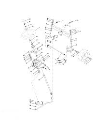 Steering Assembly Diagram Parts List For Model 917273070 Craftsman Parts Riding Mower Tractor Parts Searspartsdirect Riding Mower Tractor Parts Craftsman