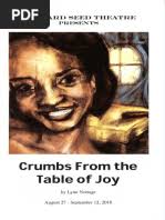 Rose and The Rime Playbill