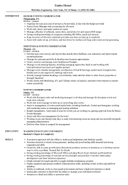 Event Coordinator Resume Project Manager Resume Marketing Resume Customer Service Resume