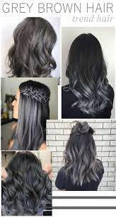 Super Hair Brown Grey Makeup Ideas 65 Ideas Grey Hair Dye Grey Brown Hair Grey Hair Color