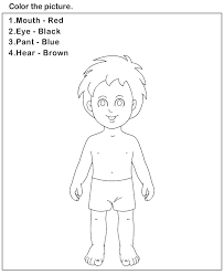 I have tons of math, literacy, art, and sensory activities you can put right into your lesson plans and i have two freebies for you too! Preschool Body Coloring Pages