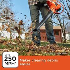 Black And Decker Electric Leaf Blower 250 Mph Pin On Garden Outdoor