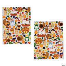 Maybe you would like to learn more about one of these? Thanksgiving Sticker Sheets 12 Pc Oriental Trading