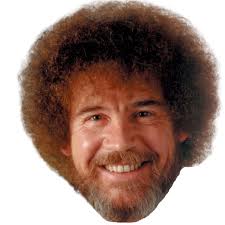 Bob Ross Blank Template