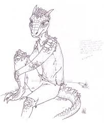 Young Argonian Dragon Born Elder Scrolls Art