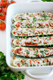 Remove from heat and stir in ½ of the cheese. Enchilada Stuffed Zucchini Boats Eat Yourself Skinny