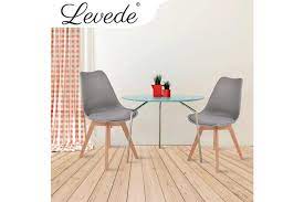 Check out our retro chairs selection for the very best in unique or custom, handmade pieces from our furniture shops. Levede 4x Retro Replica Pu Leather Dining Chair Office Cafe Lounge Chairs Matt Blatt