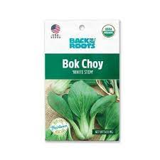 Delicious spicy bok choy stir frying with garlic. Bok Choy White Stem Back To The Roots