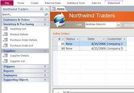 The.accdb file format that was introduced in access 2007 offers many benefits that are unavailable in earlier file formats. Desktop Northwind Sample Access Database Template