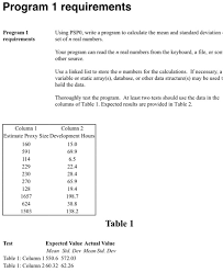 Program 1 Requirements Program 1 Requirements Usin