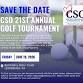 21st Annual CSO Golf Tournament