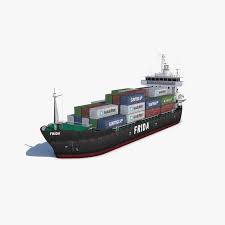 Cargo Ship 3d Model Ad Cargo Ship Model Cargo Shipping Model Ships Ship