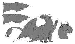 This is a night fury, maybe toothless or maybe not. Light Night Fury Bases By Speedyleaf School Of Dragons How To Train Your Dragon Games