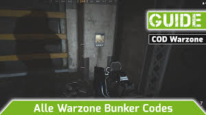 Where to find the warzone bunker codes. Call Of Duty Warzone Bunker Codes Guide Mgm