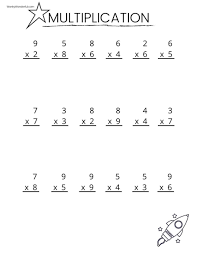These Free Printable Multiplication Worksheets Are A Great Practice Or Refre In 2020 Multiplication Worksheets Printable Multiplication Worksheets Math Fact Worksheets