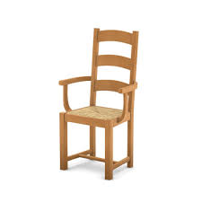 Chaise en bois massif à vernir assise en paille restaurant maison paesana. Fauteuil Village Assise Paille En Chene Massif Chaises Lelievre Com