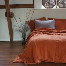 Check spelling or type a new query. Linen Bedspread Baked Clay Terracotta Beautiful Quilt Casa Comodo