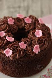 Chiffon Cake Au Chocolat Recette Chocolat Idee Patisserie Chocolat