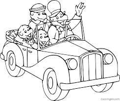 The spruce / evan polenghi these turkey coloring pages will get all the kids excited. Berenstain Bears On The Car Coloring Page Coloringall