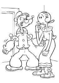 Download and print free coloring pages! Print Coloring Image Momjunction Cartoon Coloring Pages Disney Coloring Pages Popeye And Olive