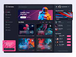 Coinmakes Nft Marketplace Dashboard In 2021 Ecommerce Web Design Ecommerce Website Design Web App Design