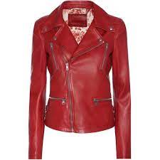 Gucci Leather Biker Jacket Biker Jacket Red Jacket Leather Gucci Leather