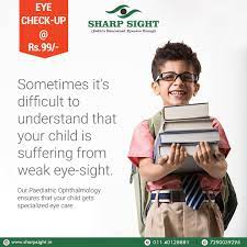 Sometimes It S Difficult To Understand That Your Child Is Suffering From Weak Eye Sight Eye Care Pediatric Ophthalmology Hospital Near Me