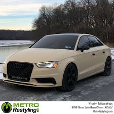 Black And Gold Car Color Kpmf Satin Desert Storm Vinyl Wrap Metro Restyling Vinyl Wrap Car Vinyl Wrap Car Wrap
